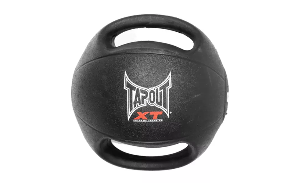 Tapout XT Two-Handle Medicine Ball (4- or 6-Lb.) - Second Medium