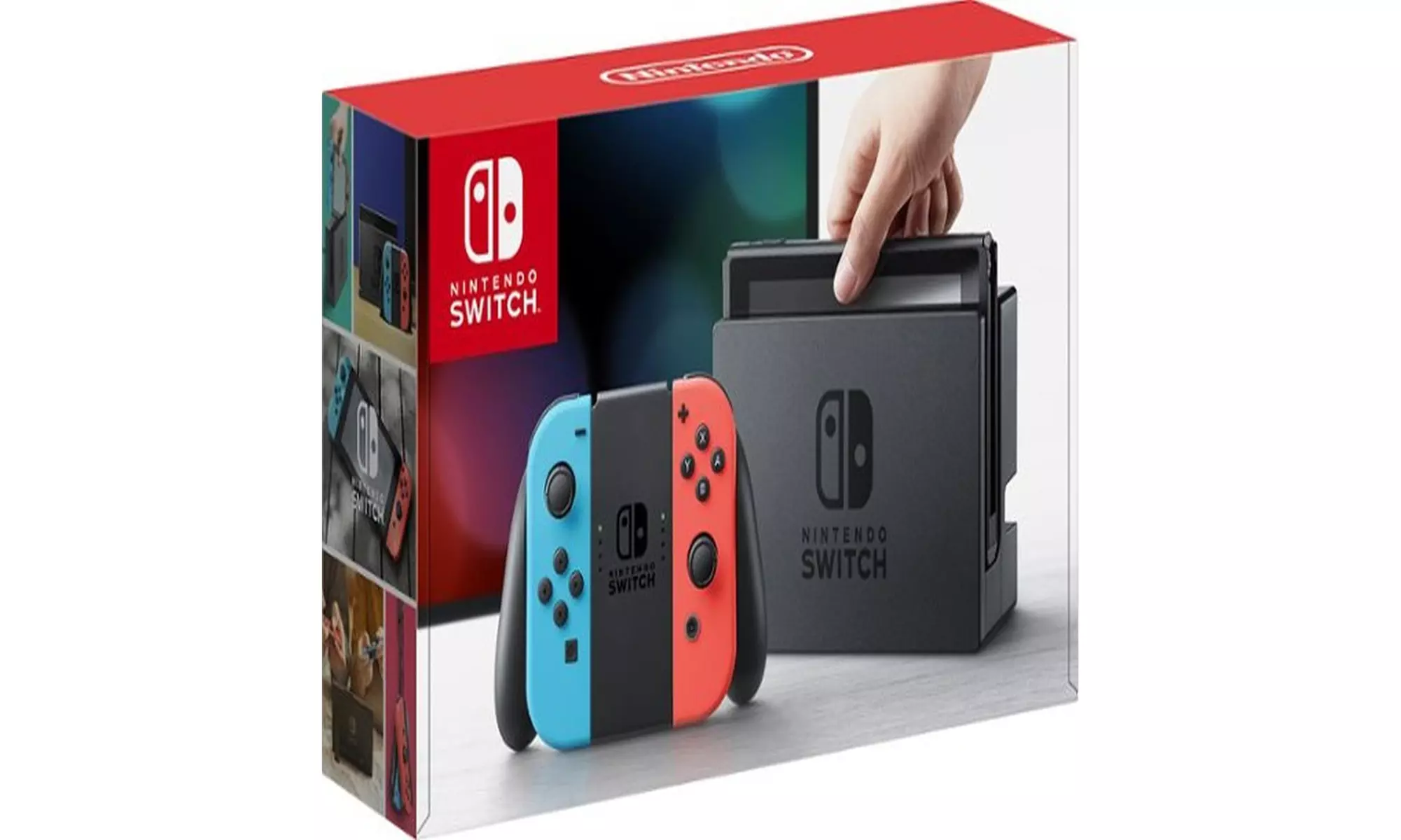 Nintendo Switch 32GB Console - Neon Red/Neon Blue Joy-Con - Primary Image