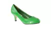 Riverberry 'M2584' Round-toe Mid-heel Patent Pumps, Green Patent