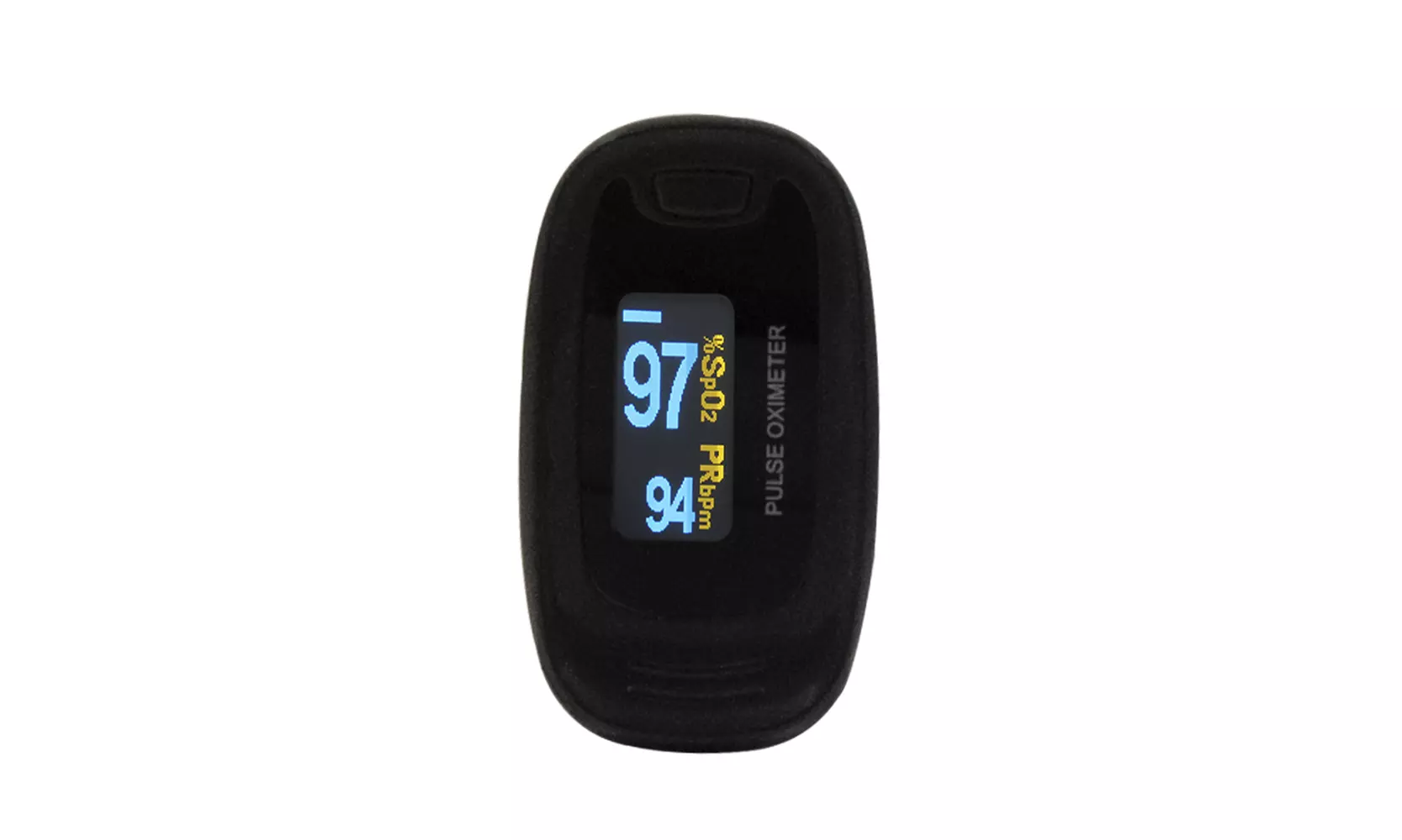 OLED Fingertip Pulse Oximeter Finger Blood Oxygen SpO2 PR Heart Rate Machine - Primary Image