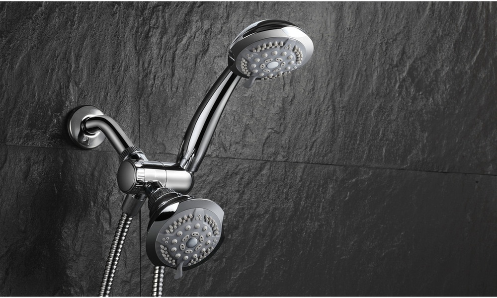 DreamSpa 19 Setting 3 Way Handheld and Traditional Combination Showerhead