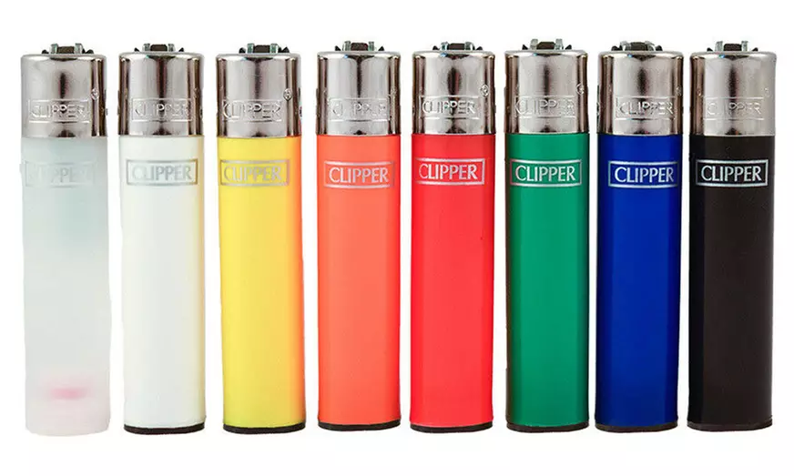 8 Clipper Lighters - Refillable - Primary Image