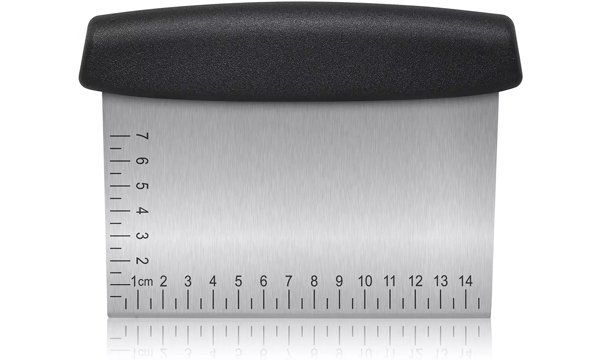 Zulay Premium Multi-purpose Stainless Steel Bench Scraper & Chopper Rectangular - Primary Image