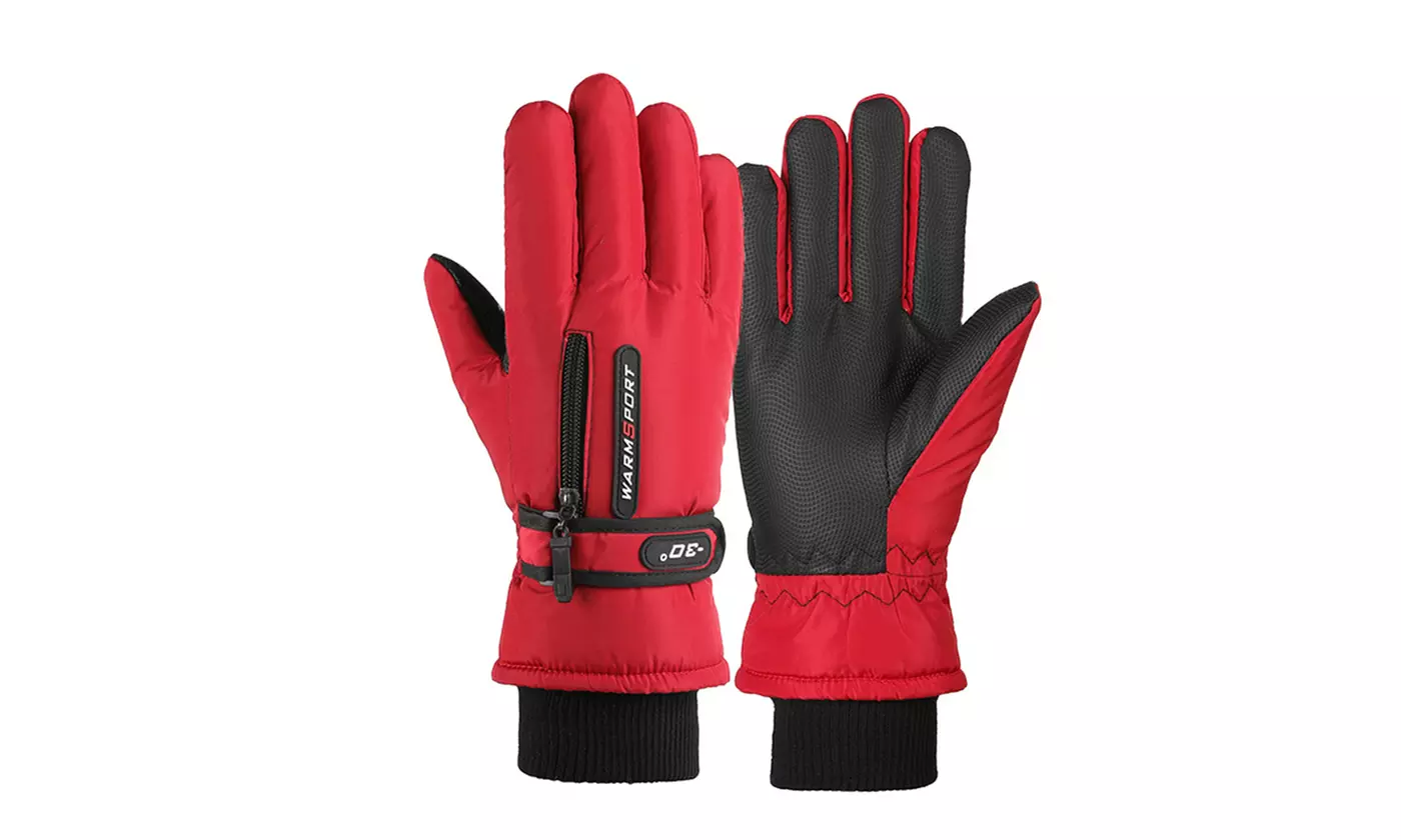 Unisex Touchscreen Ski/Snowboard Winter Gloves 