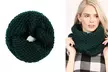 Bulky Knit Infinity Scarves - Second Medium
