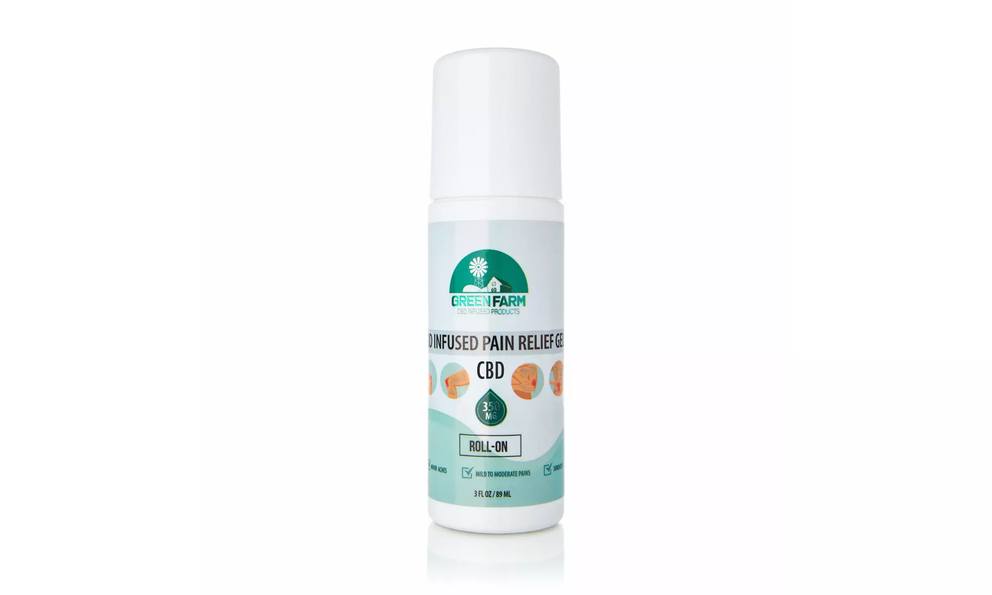 Ultra Strength CBD Pain Relief Menthol & Camphor Creams & Gels from Green Farm