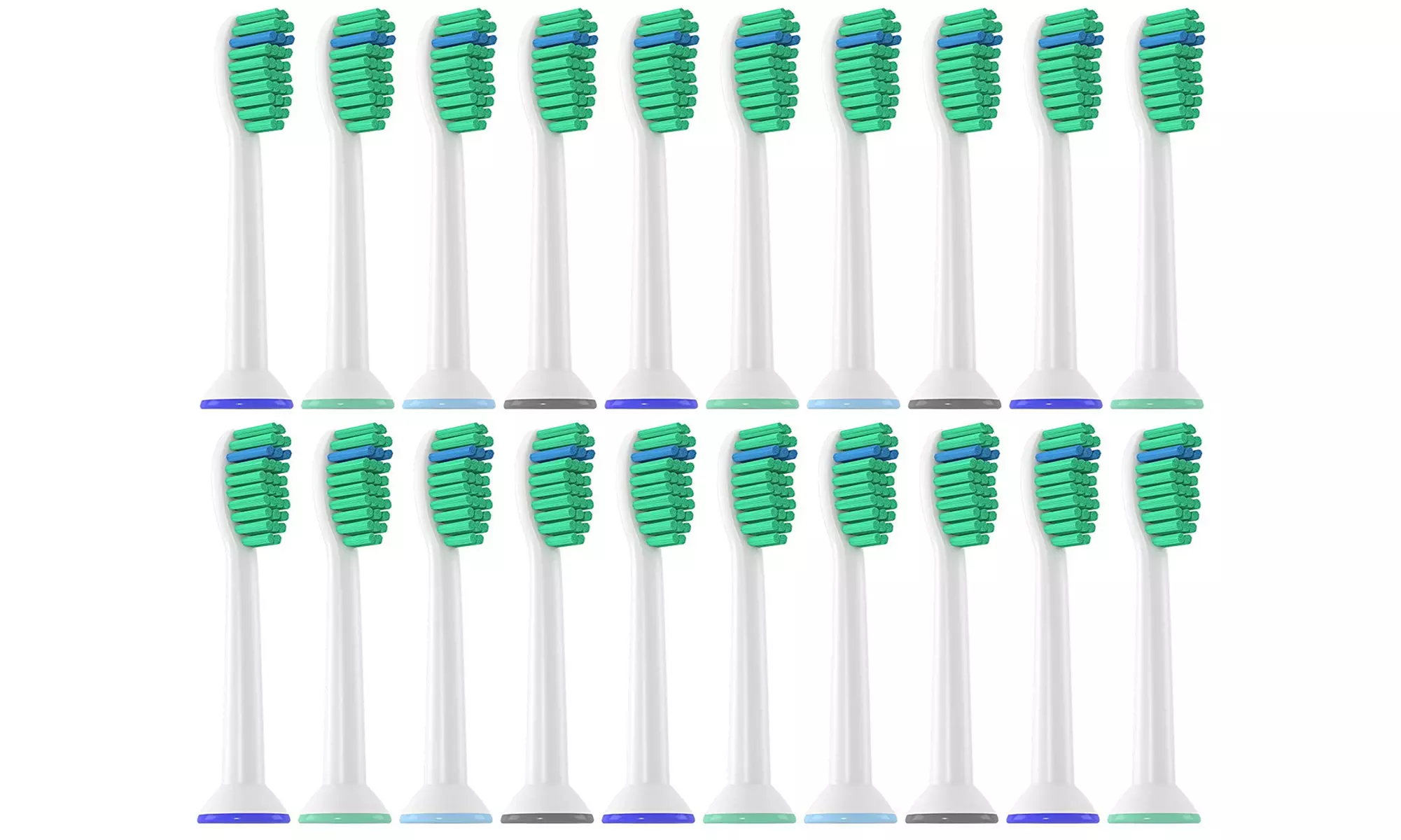 Oliver James Replacement Toothbrush Heads Compatible with Philips Sonicare Brush - Primary Image