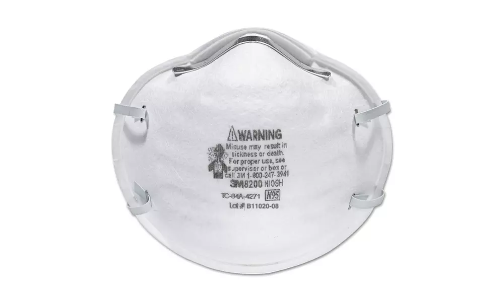 3M N95 Particle Respirator 8200 Mask (20-Pack) - Primary Image