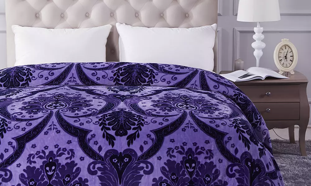 Lightweight Flannel Fleece Bed Blankets - Primary Image