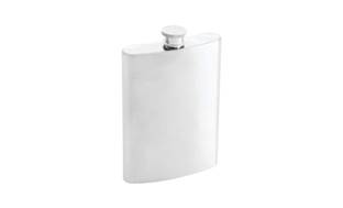 image for Heavy Duty 8oz Stainless Steel Flask 2 Pack