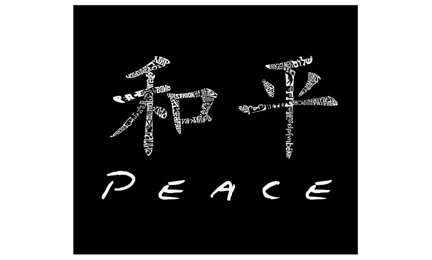 Image 2: Women's Tank Top - CHINESE PEACE SYMBOL