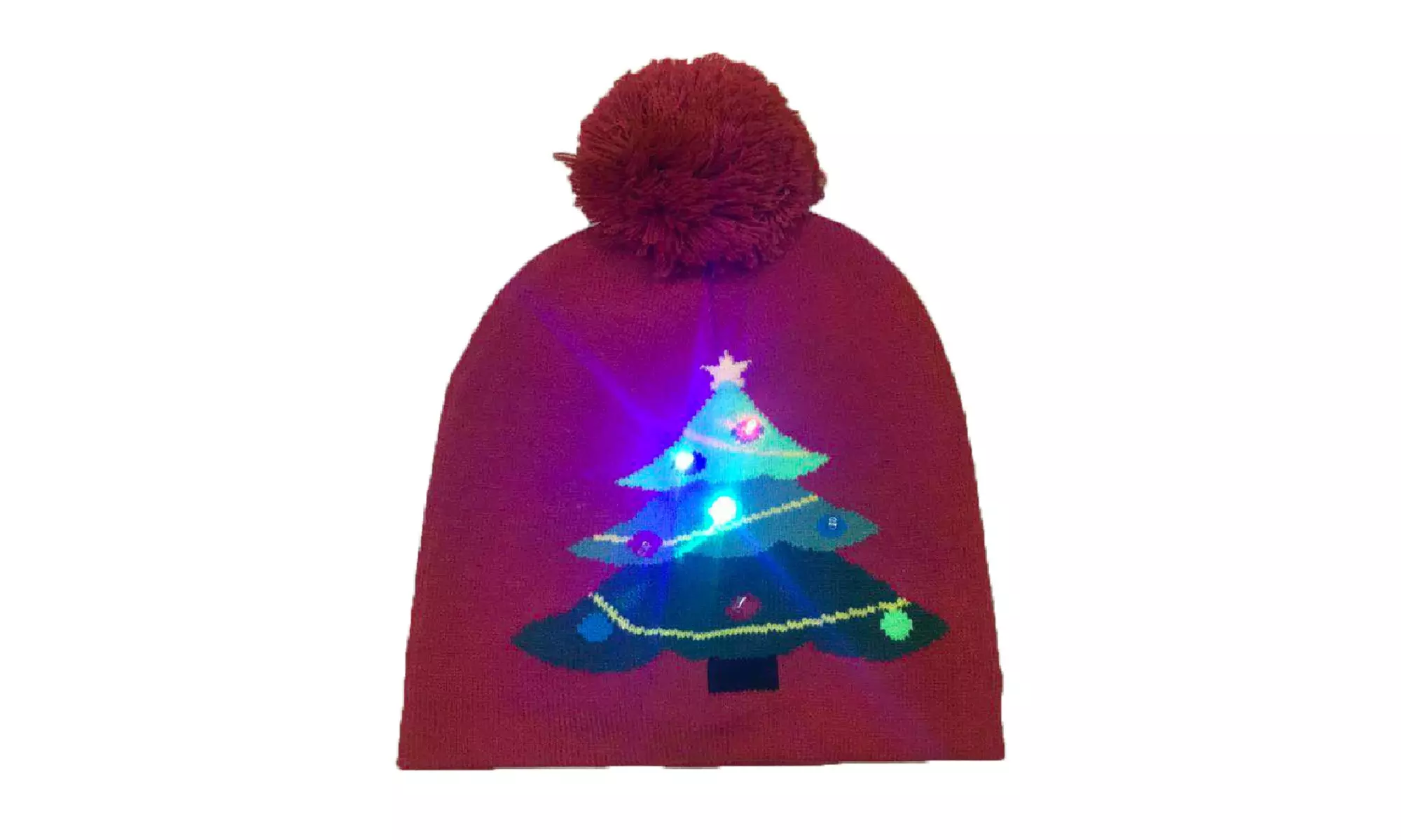 LED Light-Up Holiday Party Hats, Festive Colors & Styles Available