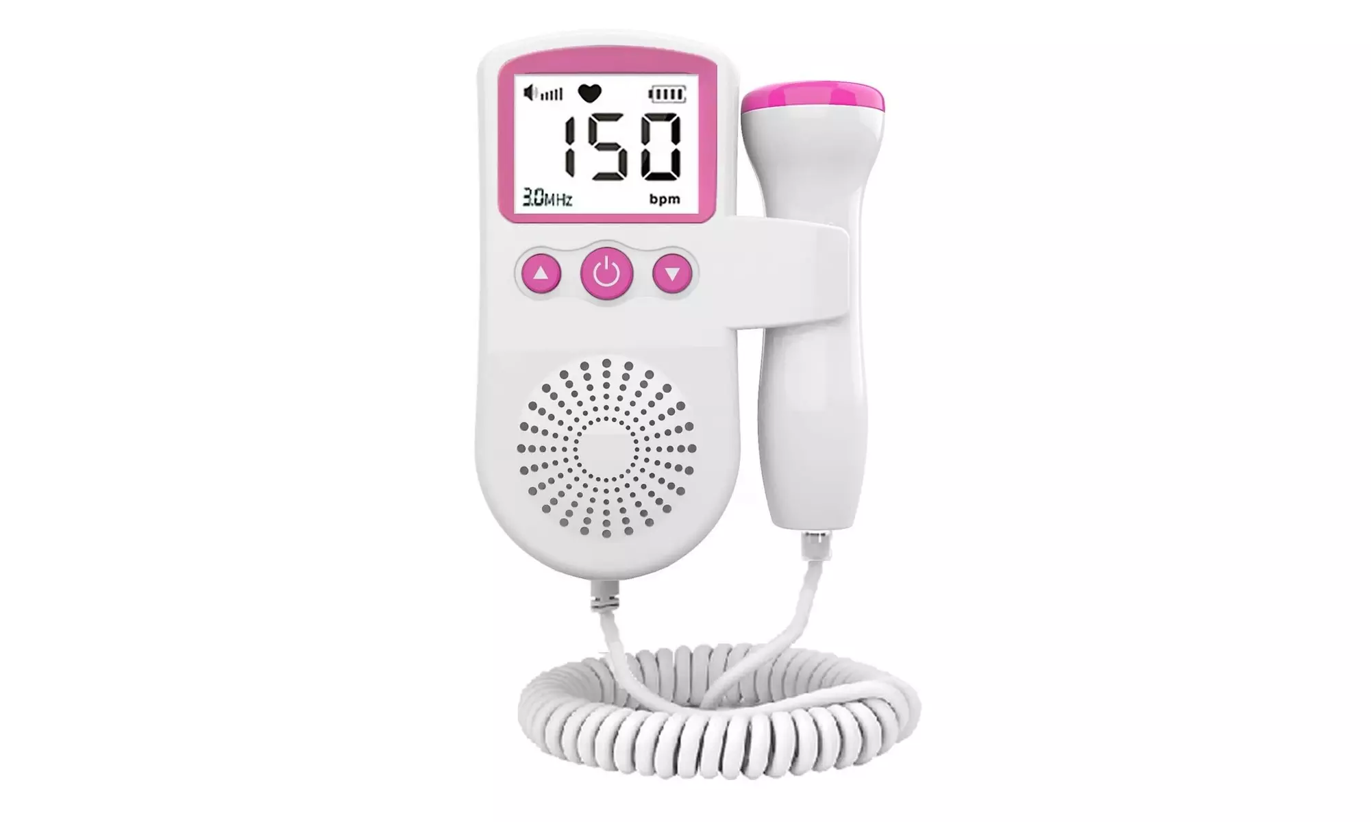 Home Heartbeat Monitor,Baby Heartbeat Monitor Pregnancy Doppler Fetal Monitor - Primary Image