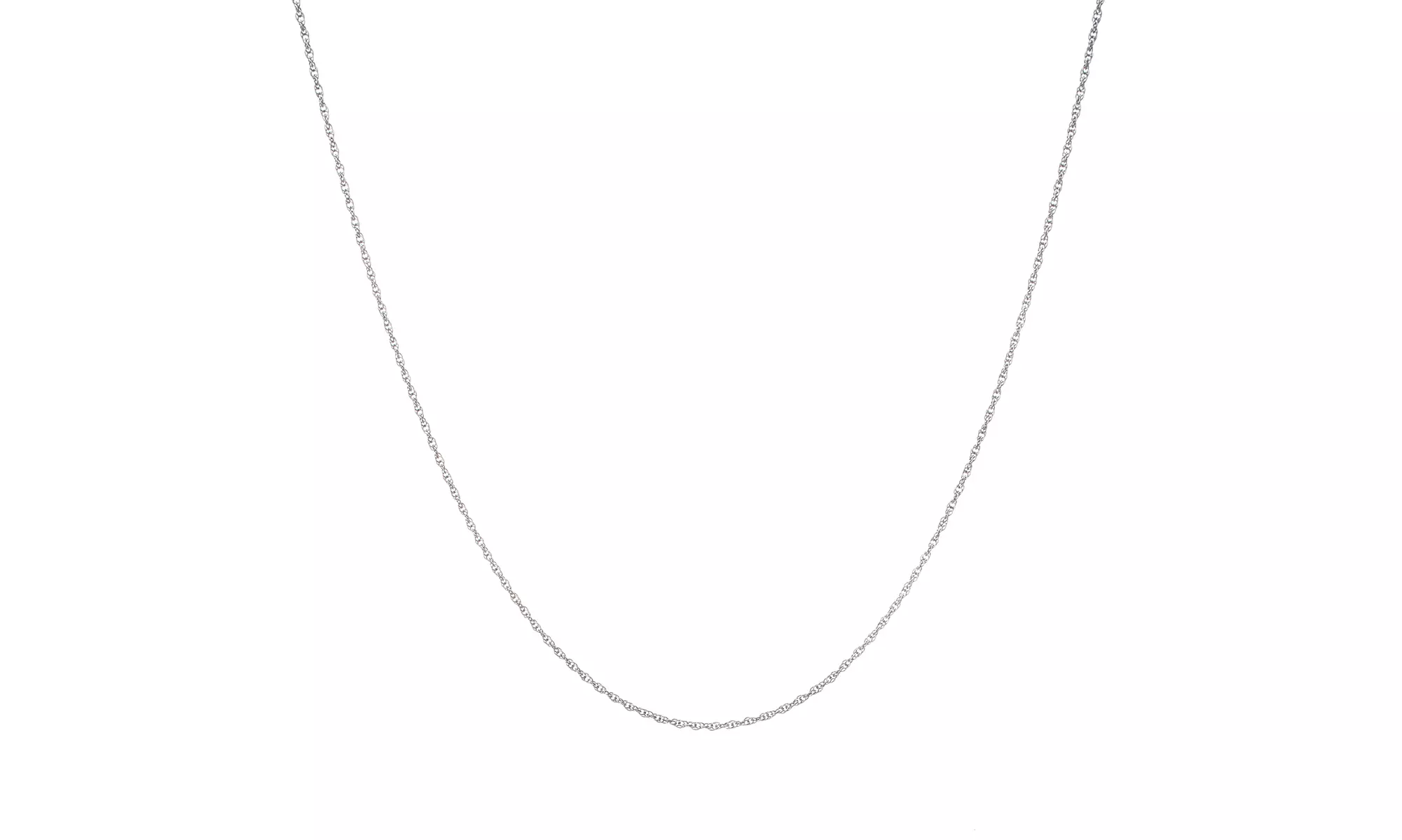 Arturo Zeta Mens 24" Sterling Silver French Rope Necklace - Image 2