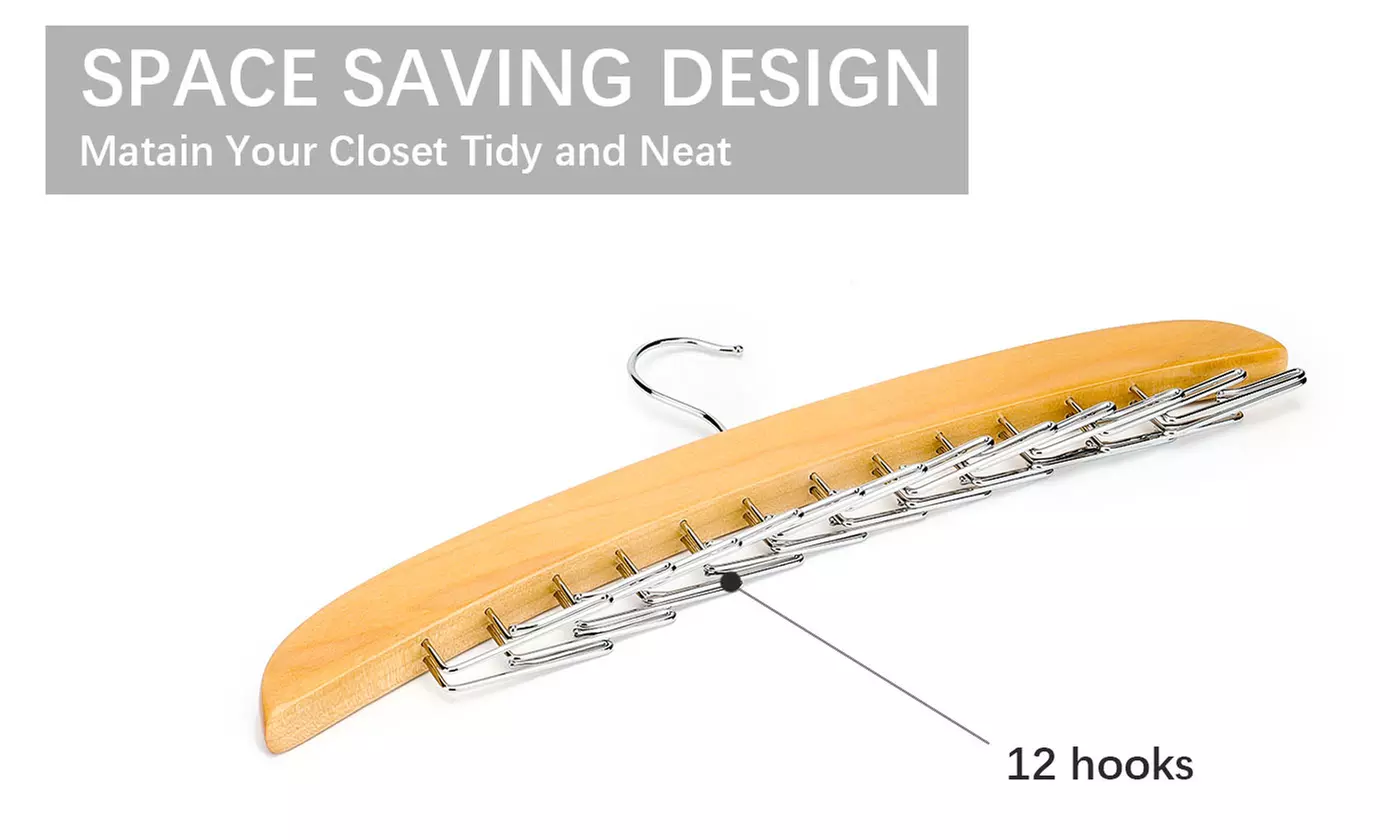 Tie Hanger Multi-function Rack Organizer Belt Holder Necktie Storage Rack
