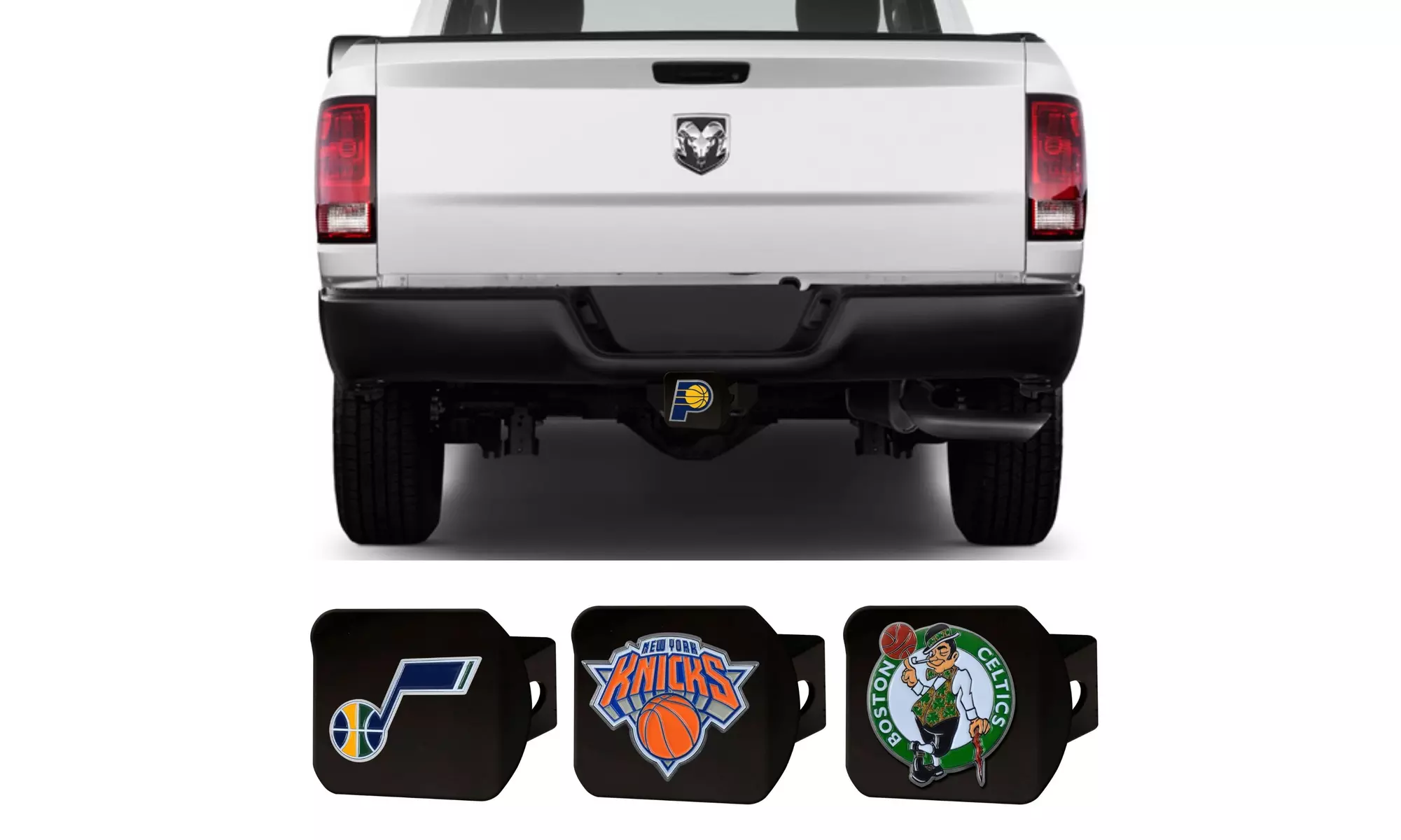 Fanmats NBA Black Hitch Cover with Color Emblem - Primary Image