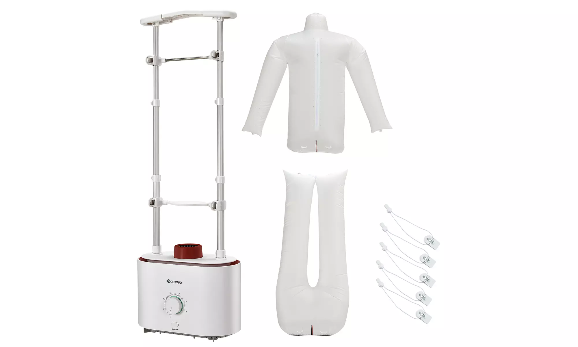 Costway  Inflatable Drying & Ironing Machine 1050W Automatic Garment Steamer - Primary Image