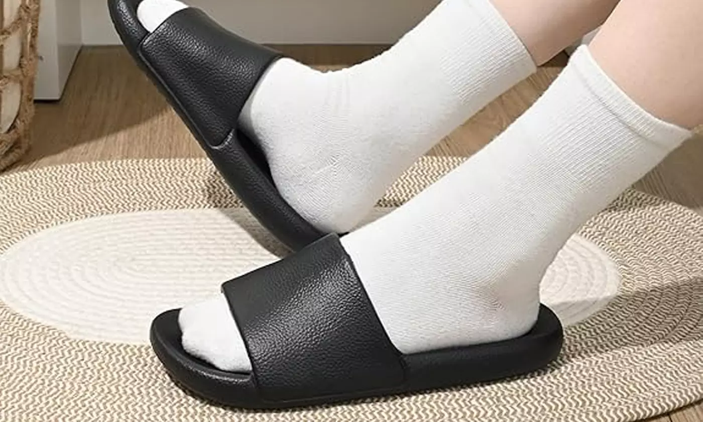 Cloud Slides Pillow Shower Slippers Bathroom Non Slip Sandals House Shoes