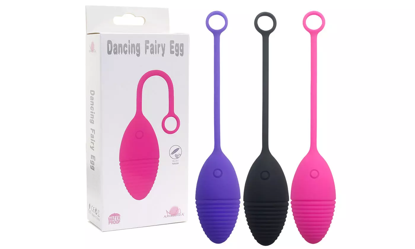 10 Speed Silicone Jump Egg Thread Vibrator - Primary Image