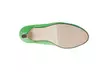 Riverberry 'M2584' Round-toe Mid-heel Patent Pumps, Green Patent - Second Medium