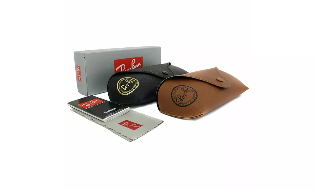 Ray-Ban Clubmaster Square RB4190-878 Polarized Sunglasses - Second Medium