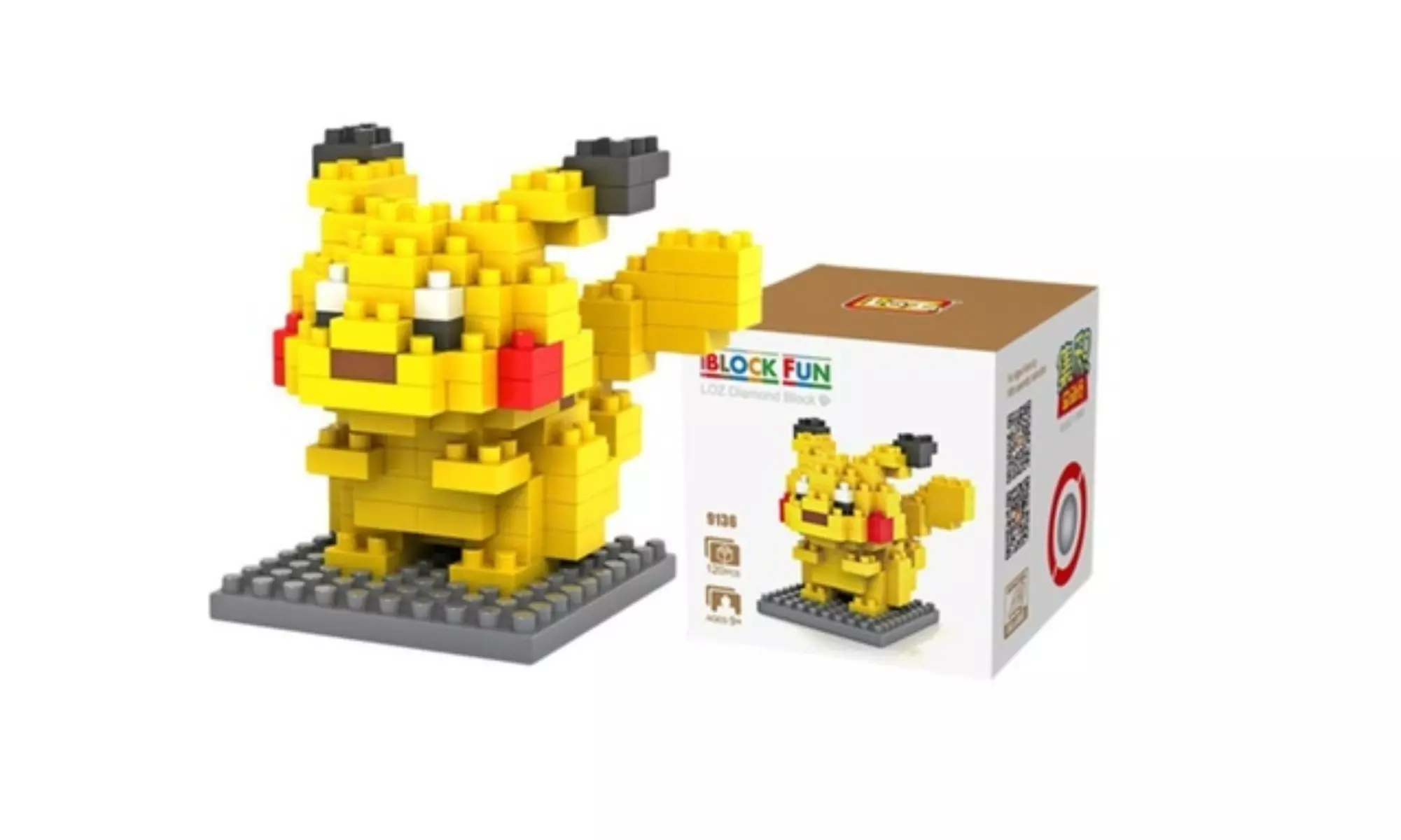  Pikachu Pokemon Micro blocks   - Primary Image