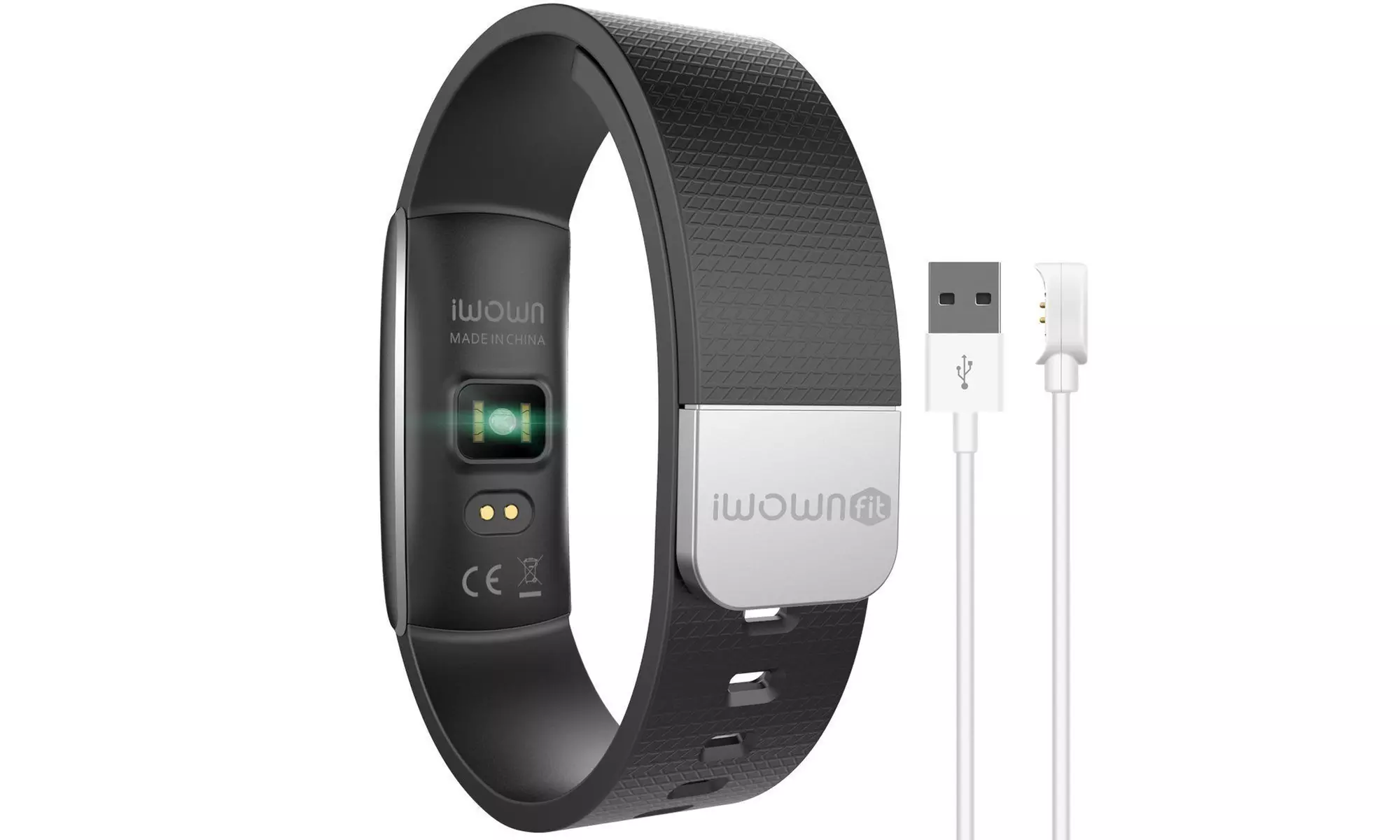 iWOWNfit iPro smart watch heart rate monitor fitness tracker sports bracelet US - Second Medium