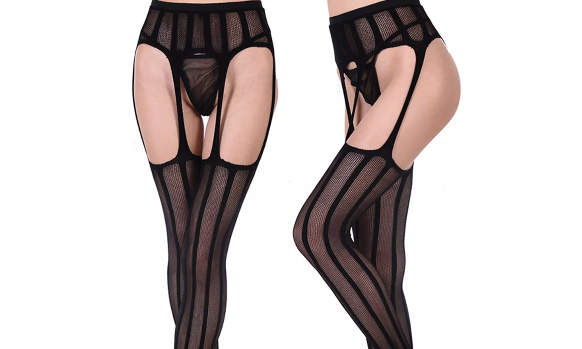 Lingerie Fishnet Body stockings Dress Underwear Babydoll Sleepwear - Primary Image