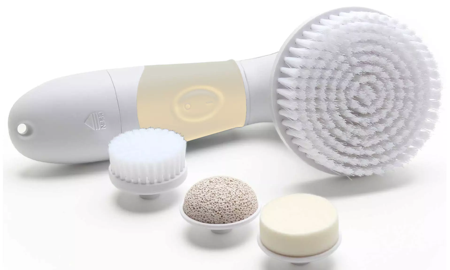 4-in-1 Waterproof Facial and Body Cleansing and Massaging Brushing System - Second Medium