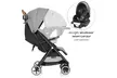 Evenflo Gold Otto Self Folding Lightweight Travel Stroller, Moonstone Gray - Second Medium