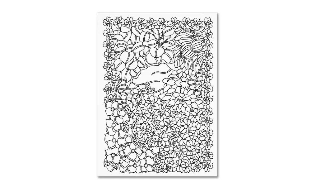 Kathy G. Ahrens 'Rock Garden' Canvas Art - Primary Image