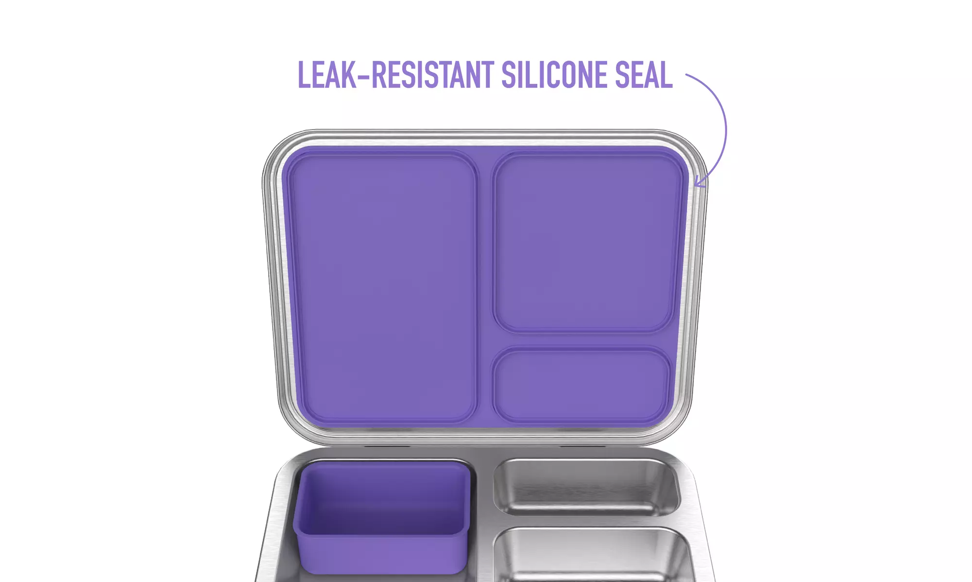 Bentgo Kids Stainless Steel Leak-Resistant Lunch Box