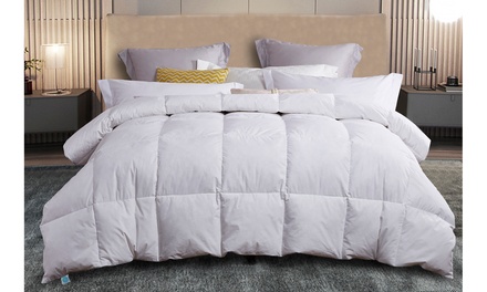 Groupon feather hot sale duvet