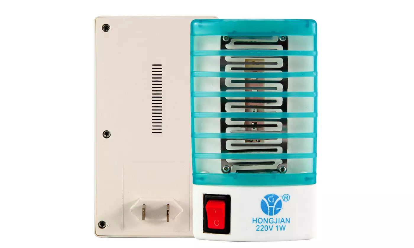 4Pcs Electric Indoor LED Bug Mosquito Trap Zapper for House Plug in Bug Killer