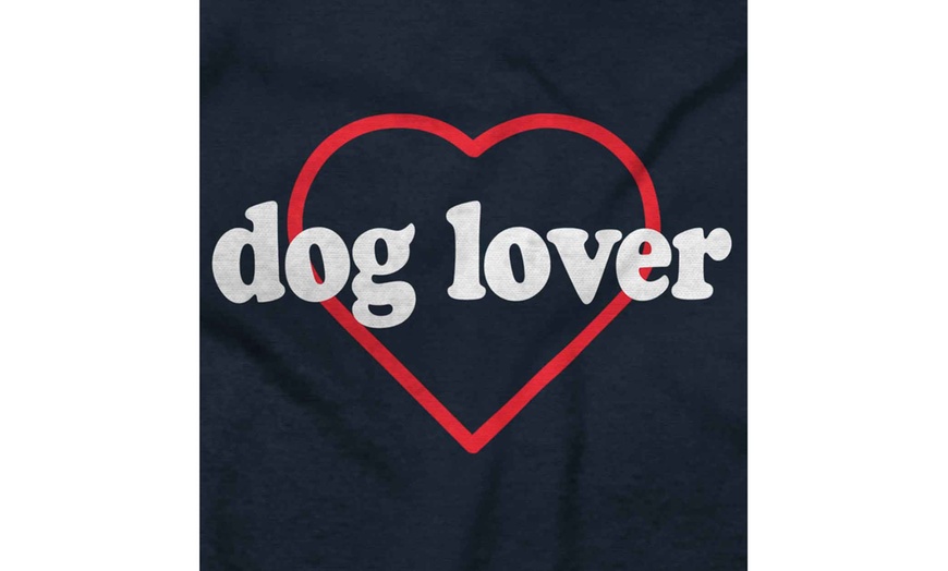 Image 6: Cute Dog Lover Heart Pet Lady Animal Owner Hoodie Sweatshirt