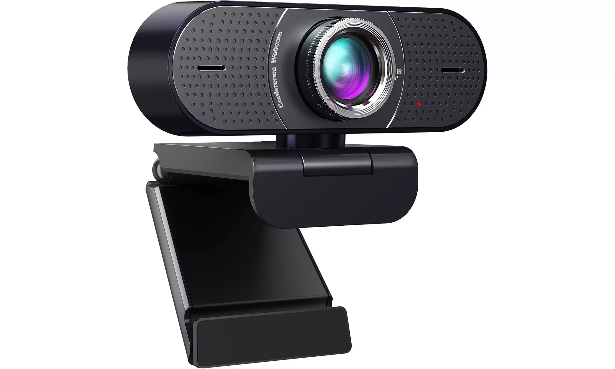 1080P Webcam with Micro Light USB Web Camera Dual Mics 120 Wide plug play - Primary Image