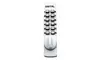 Lockey C-120-WH Mechanical Keyless Surface Mount Slide Deadbolt White