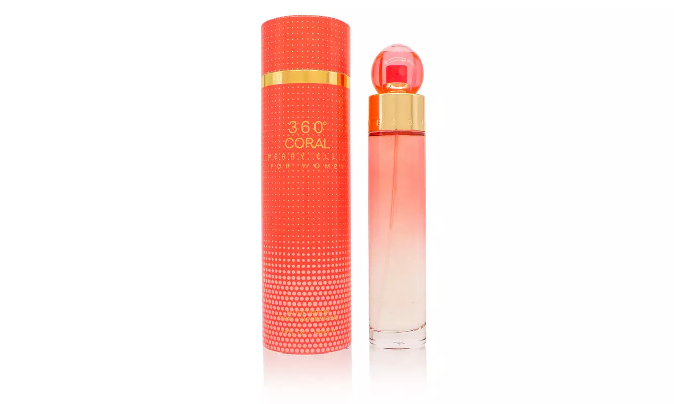 360 Coral By Perry Ellis EDP Spray 3.4 Oz (100 Ml) For Women  - Primary Image