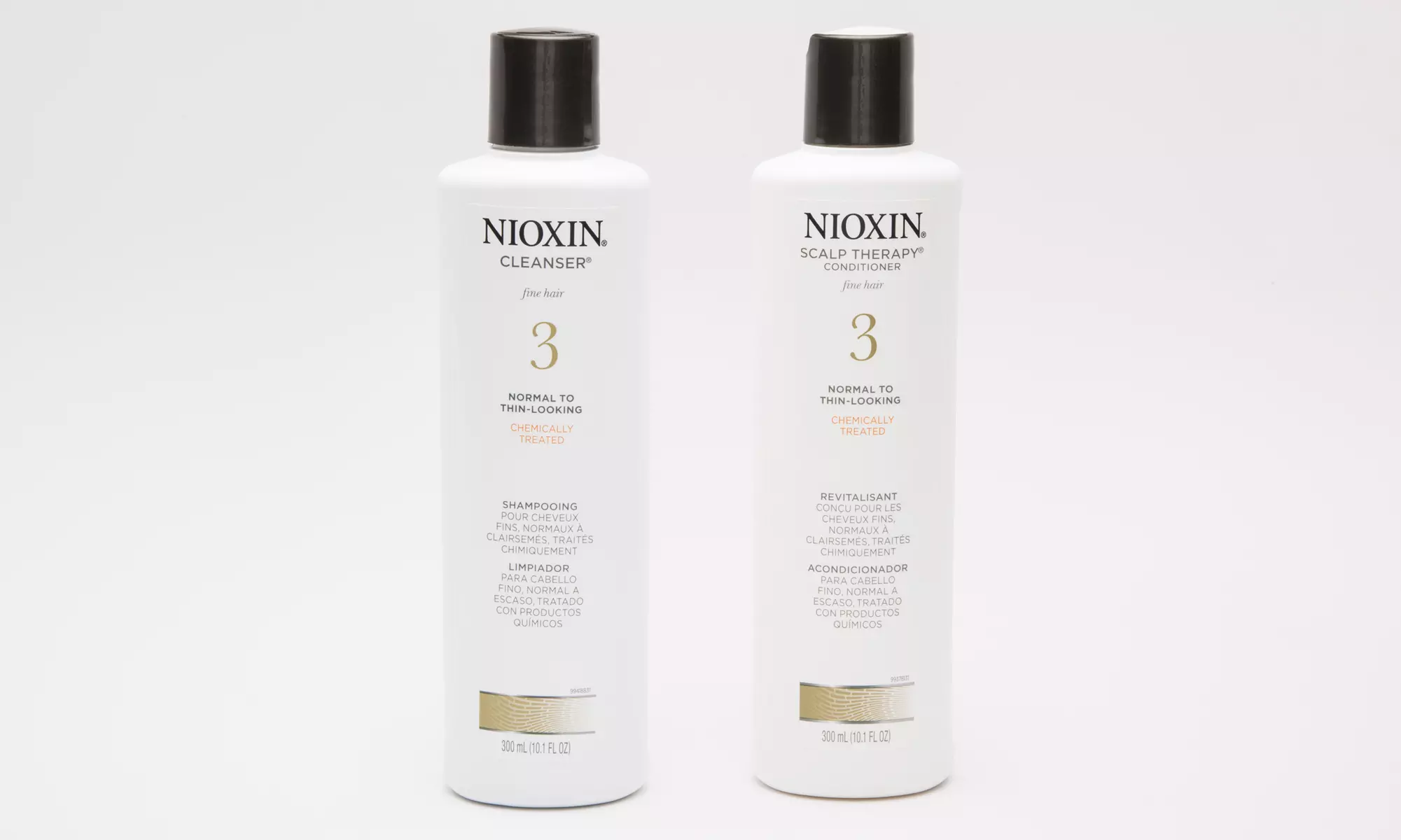 Nioxin Hair Cleanser Shampoo and Scalp Therapy Conditioner Duos (2-Pack)