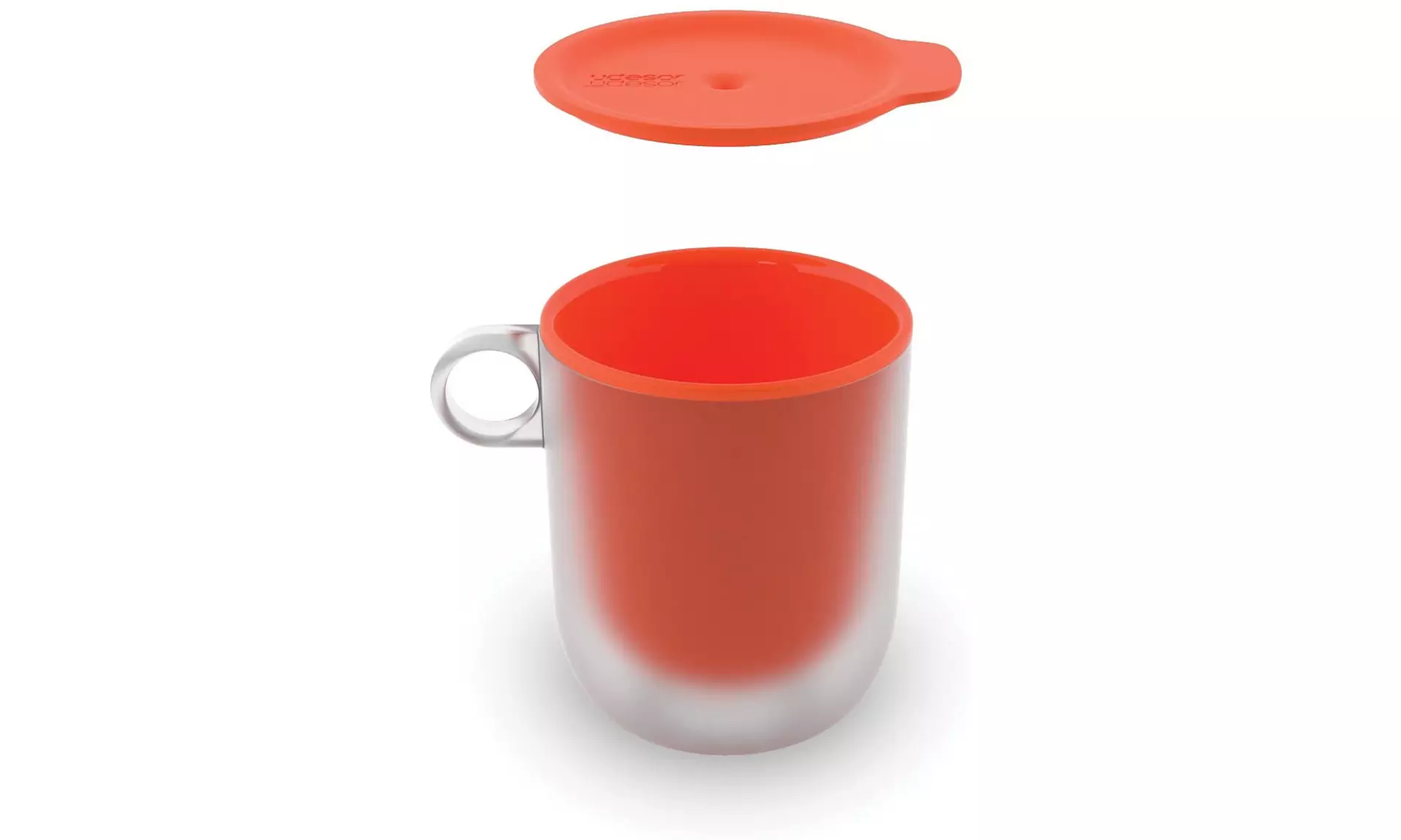 Joseph Joseph M-Cuisine Cool Touch Microwave Mug Set of 2, Orange - Second Medium