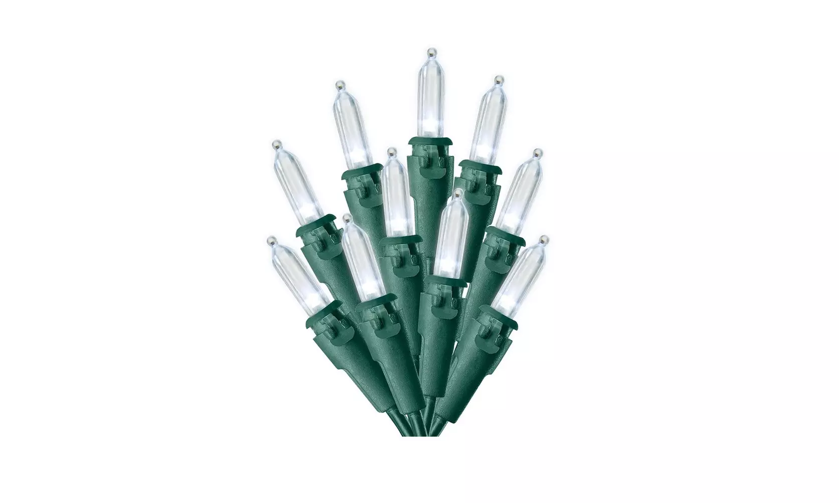 Celebrations 40831-71 Christmas Mini Light Set, Cool White, 50 Count - Primary Image