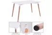Modern Kitchen Wooden Dining Table Leisure Conference Pedestal Desk - Second Medium