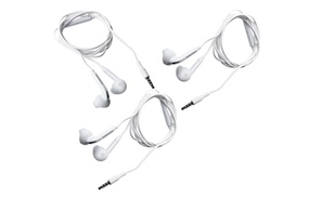 3 (Three) Samsung Wired Headset for Samsung Galaxy S6/S6 Edge...