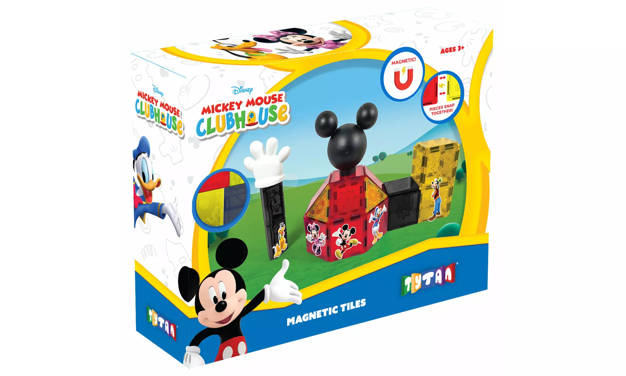 Disney Mickey Mouse Clubhouse Magnetic Tiles by Tytan Toys