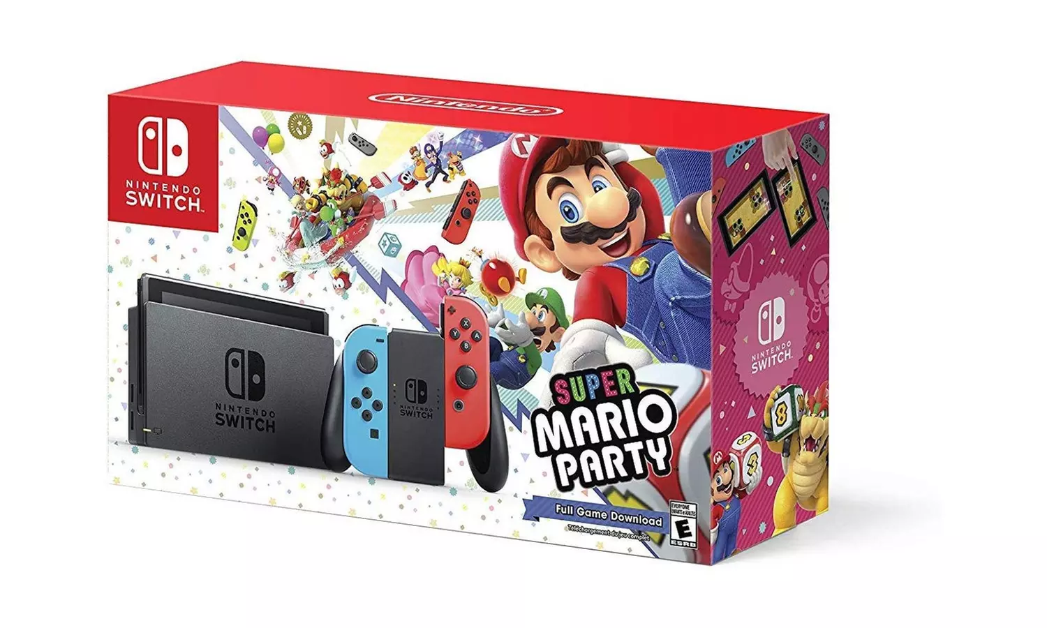 Nintendo Switch w/ Super Mario Party (Full Game Download) - Bundle Edition - Primary Image