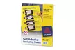 Avery Clear Self-Adhesive Laminating Sheets, 3 mil, 9 x 12, 50/Box - Second Medium