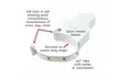 Body Accu-Measure Fat Caliper and Body Mass Measuring Tape - Second Medium