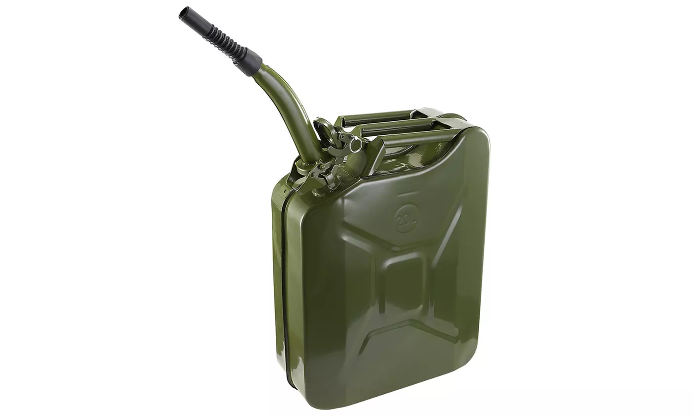 iMounTEK Heavy Duty 5 Gallon Spill Proof Portable Gasoline Fuel Can (20 L)