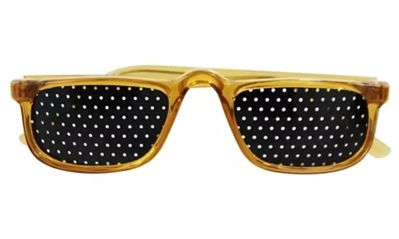 Half Lens Vision Training Pinhole Glasses - Primary Image