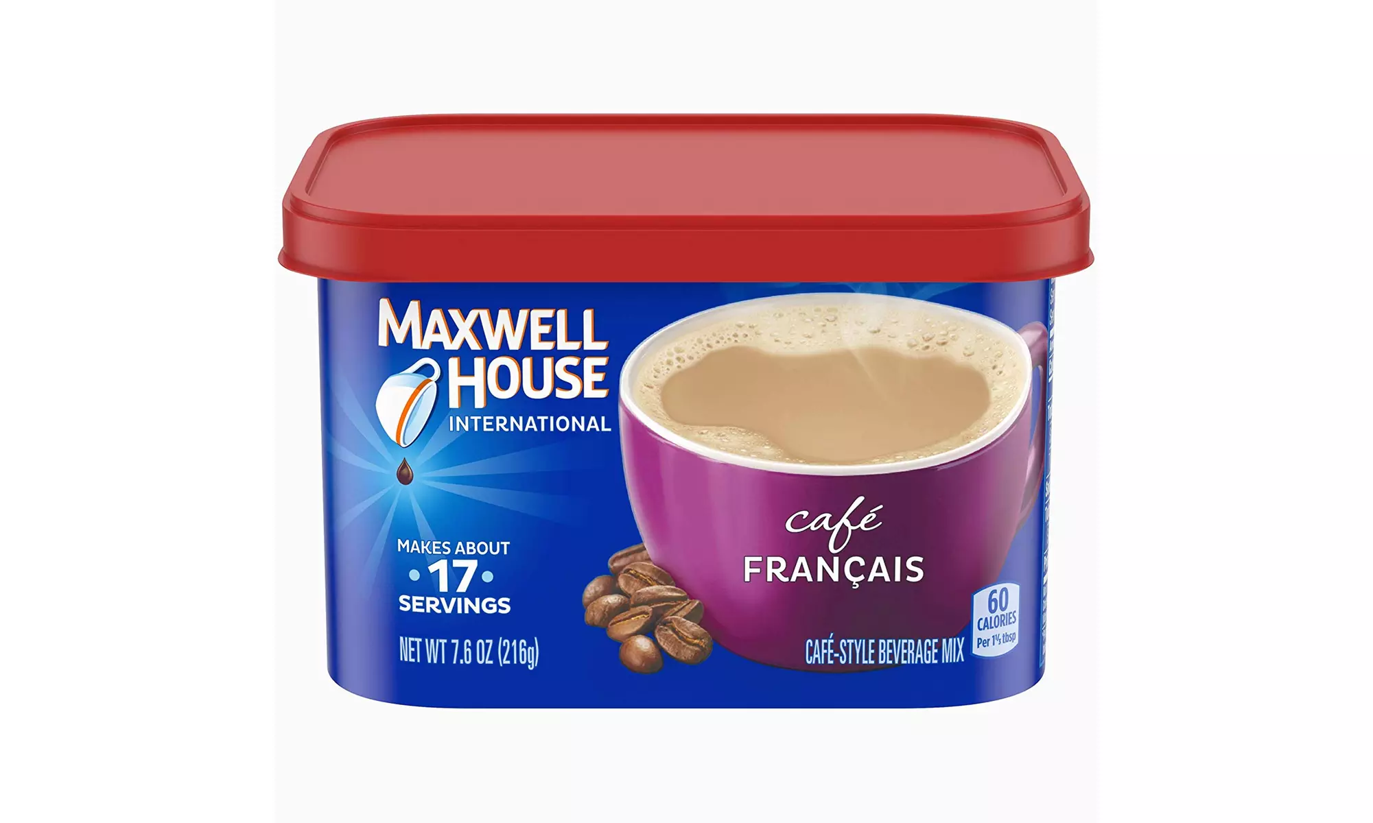 Maxwell House International Cafe Francais Instant Coffee - Second Medium